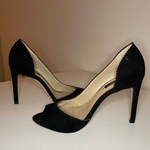 Zara Black Heel w/ Side Cut Out